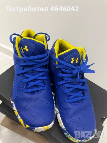 Баскетболни кецове Under Armour 36 номер, снимка 4 - Детски маратонки - 52348850