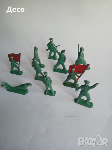 Стари метални руски фигурки войници., снимка 4 - Колекции - 52273737