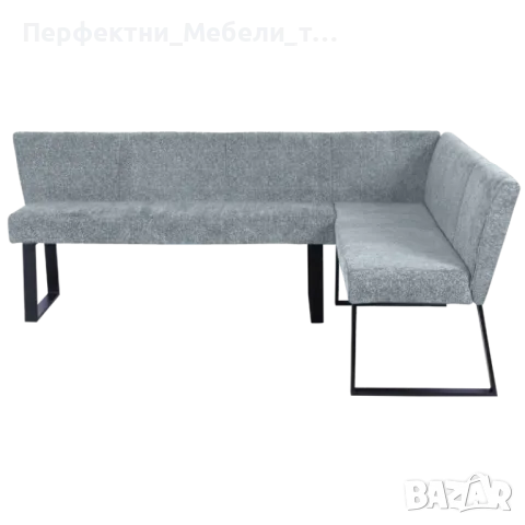 Функционален изчистен ъглов диван за кухня,барбекю,за стая за събирания,за заведение