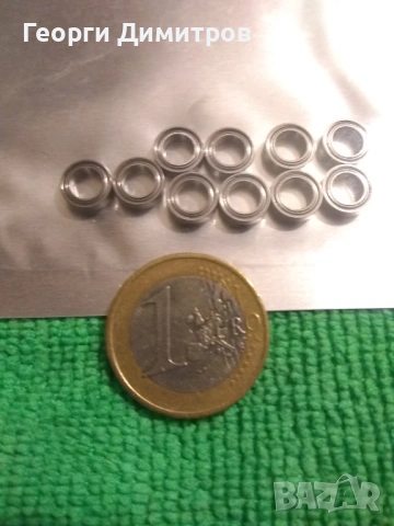 Миниатюрни лагери 5х8х2,5mm за дръжки и бигели на макари
