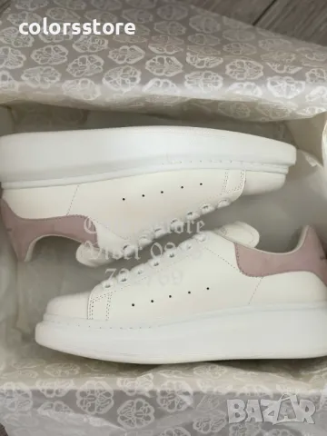 Бели кецове  Alex@nder McQueen BR1L, снимка 3 - Кецове - 44724851