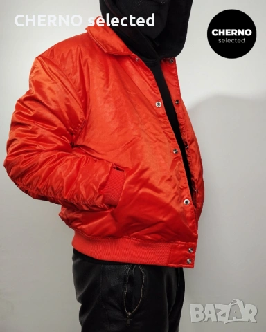 Мъжко бомбър яке ALPHA INDUSTRIES Coach Logo Bomber Jacket – размер L•XL – Ново с етикети, снимка 11 - Якета - 53405259