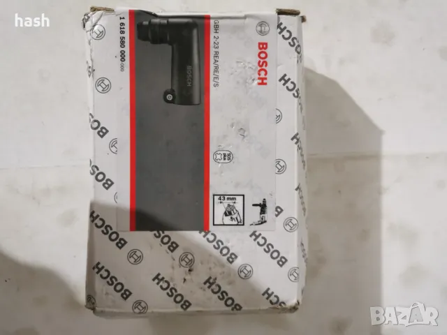 Bosch 1618580000 Ъглова пробивна глава за PBH 22 с SDS-Plus, черна, 43 mm, снимка 8 - Други инструменти - 49275108
