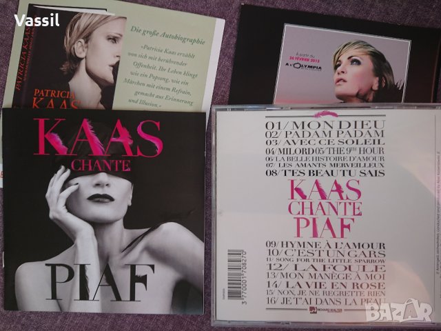Плочи CD френска музика Carla Bruni Aznavour Celine Dion Brassens Patricia Kaas Brel Montand, снимка 2 - CD дискове - 34352692