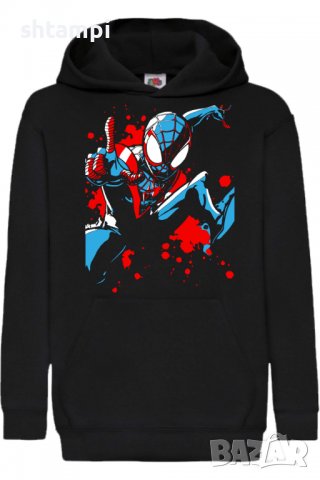 Детски Суитчър/Суитшърт Spider-man 18,Spider-man,Игра,Подарък,Изненада,Забавление,Рожден Ден