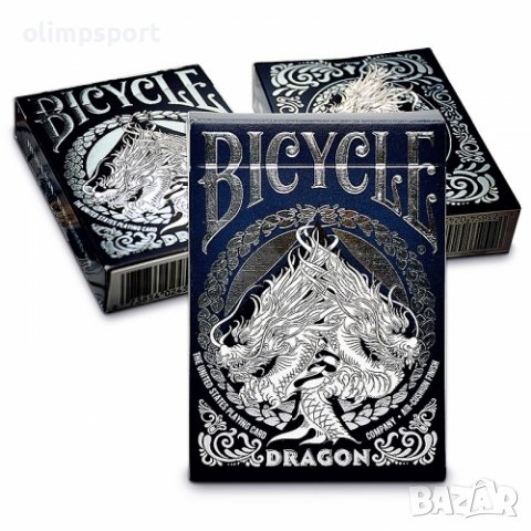 Карти за игра Bicycle Dragon Fournier  Това тесте е последния модел показващ митичните дракони върху