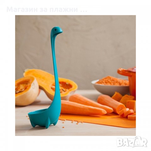 Забавен черпак във формата на чудовището от Лох Нес, снимка 3 - Прибори за хранене, готвене и сервиране - 28506318