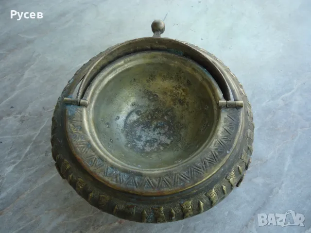 Персийски съд за хайвер, снимка 3 - Антикварни и старинни предмети - 50371291