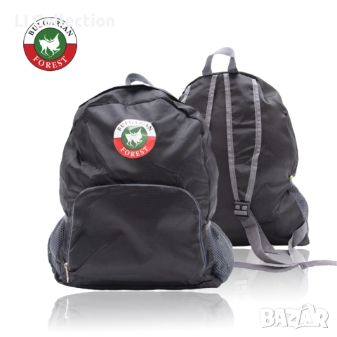 Раница -  черен, червен, зелен цвят