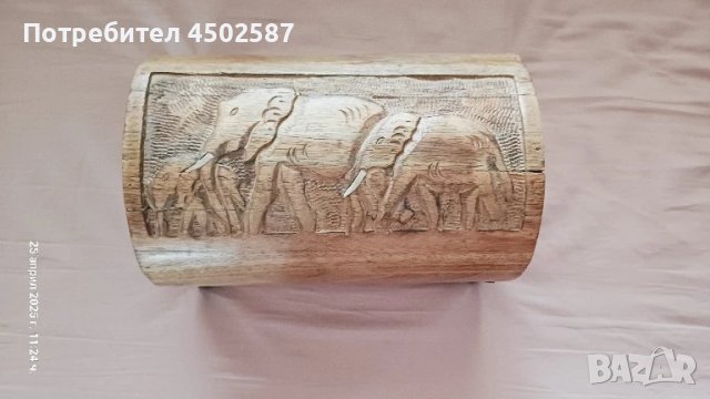 Стилен дървен органайзер за бижута, снимка 2 - Бижутерийни комплекти - 50930039