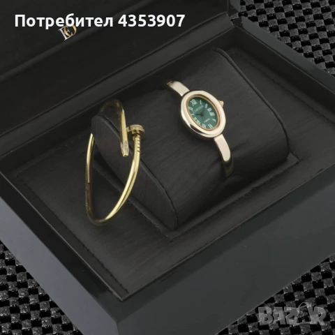 Cartier часовник+гривна, снимка 6 - Дамски - 51169580