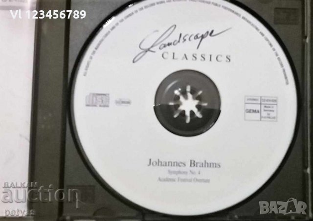 СД - JOHANNES BRAHMS ´ SYMPHONY No 4 - CD, снимка 2 - CD дискове - 27702770