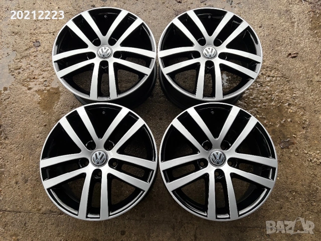 4 броя алуминиеви джанти за Vw Golf,Caddy,Touran,T-Roc 16