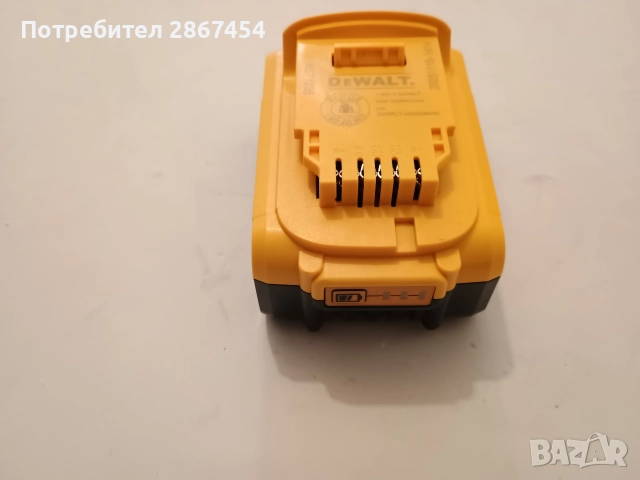 батерия dewalt 18v, снимка 9 - Други машини и части - 52718640