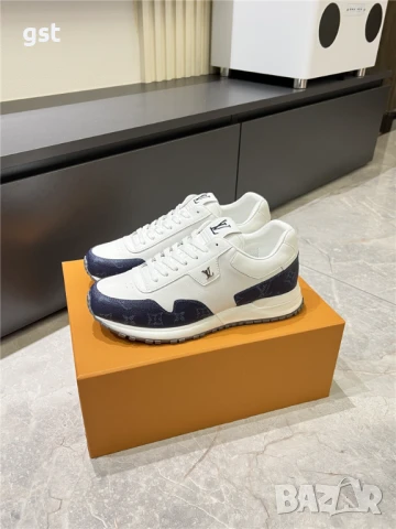 LV Louis Vuitton Редки дизайнерски Маратонки Кецове Унисекс Мъжки дамски, снимка 14 - Маратонки - 50672502