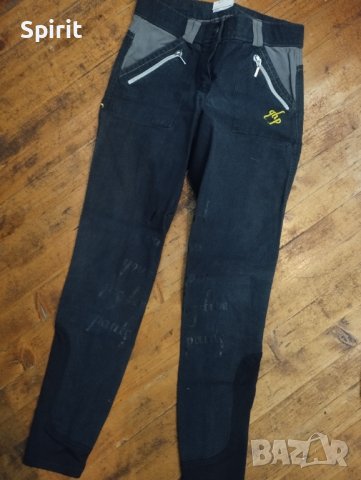 Брич за езда със силиконова инкрустация ХС