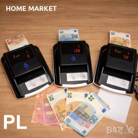 Автоматичен детектор за фалшиви банкноти ЕВРО и ДОЛАРИ/ED-AVTDFP2026  , снимка 5 - Друга електроника - 53305566