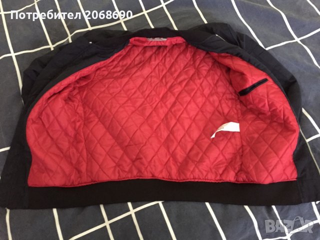 Ватирано пилотско яке ZARA MAN размер S, снимка 8 - Якета - 43096267