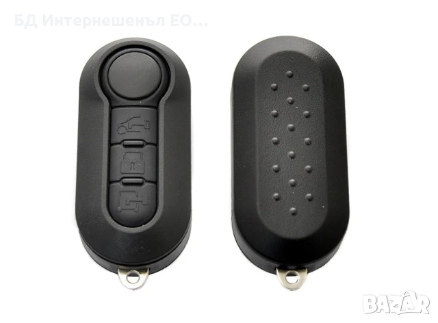 Кутийка за ключ с 3 бутона FIAT 500/BRAVO II/DOBLO/DUCATO/FIORINO/PUNTO/GRANDE PUNTO/LINEA/PANDA/PUN, снимка 2 - Части - 50917943