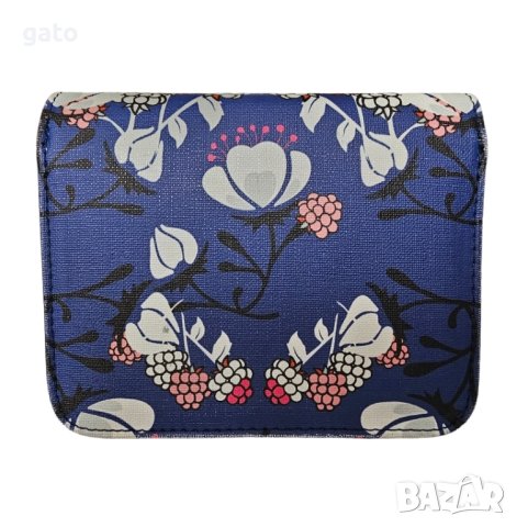 Синя чанта с пеперуди, снимка 2 - Чанти - 43153696