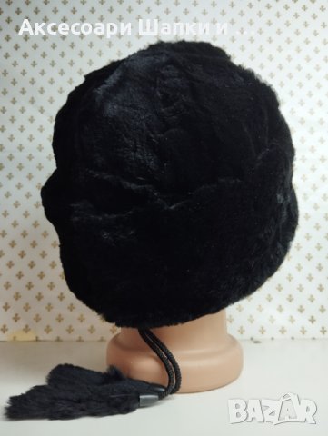 Дамска шапка Чинчила лукс - дшч13, снимка 2 - Шапки - 43297014