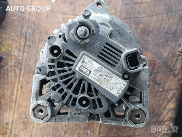 Динамо, алтернатор Reno Nissan / Рено Нисан 1,5D 1,9D - 8200290215, снимка 4 - Части - 53422201