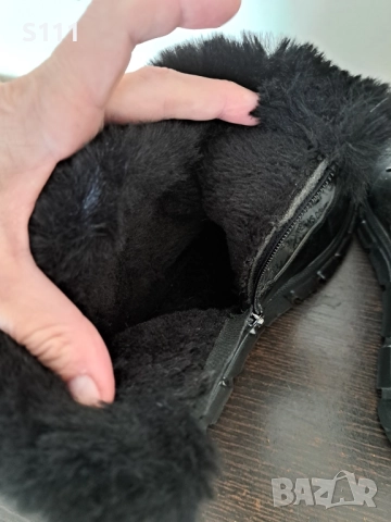 Топли зимни боти, като нови, снимка 4 - Дамски боти - 52521013
