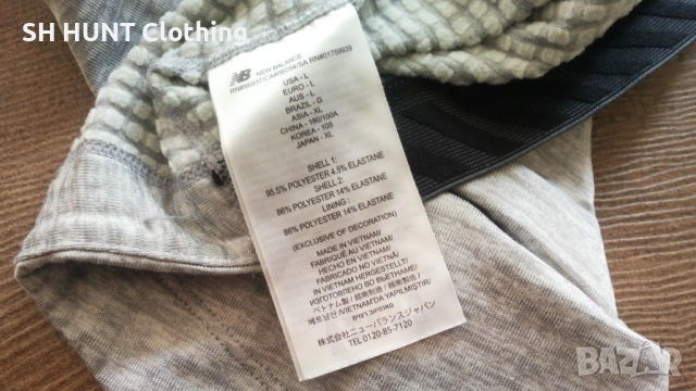 New Balance MT93220 DRILL TOP Long-sleeve T-shirt размер L мъжка блуза 31-58, снимка 16 - Спортни дрехи, екипи - 52795096