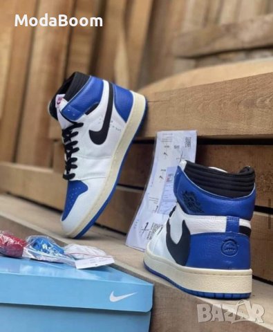 💙✔️Nike Jordan сини дамски обувки ✔️💙