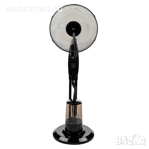 Вентилатор с водна мъгла 16'', 75W, LED, дист. упр-е