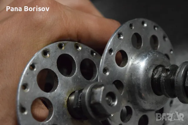 Ретро Комплект Пистови Главини Renak 36дупки, снимка 7 - Велосипеди - 49894872