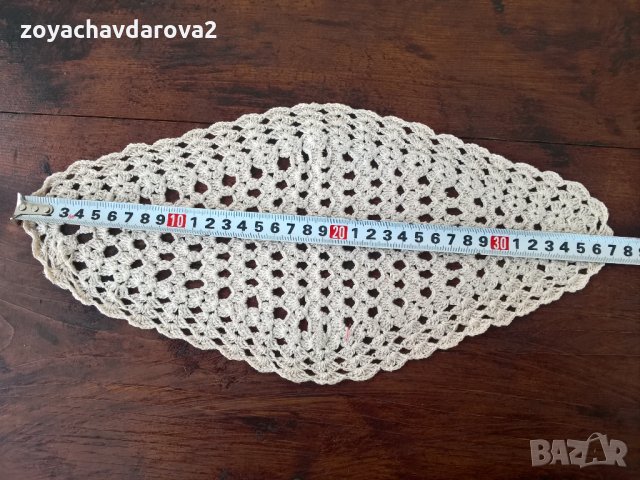 2 БР. КАРЕТА ПЛЕТЕНИ НА ЕДНА КУКА. НОВИ!, снимка 2 - Декорация за дома - 35221534