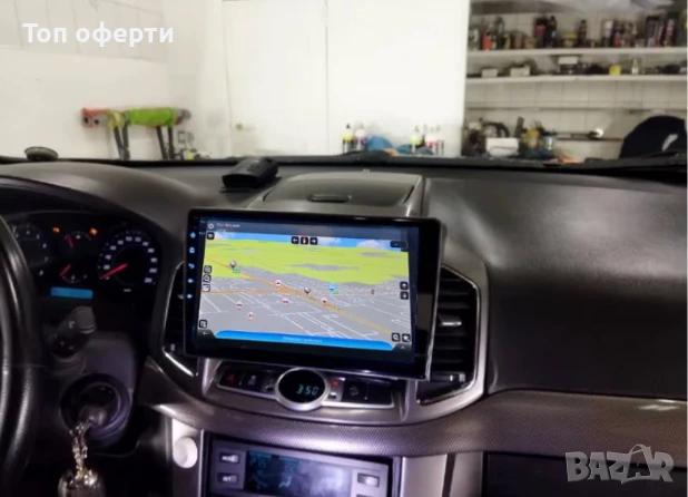 9-инчова мултимедия за Chevrolet Captiva (2011–2017) + Подарък камера, снимка 4 - Аксесоари и консумативи - 50806597