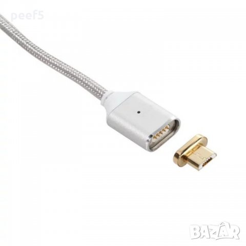 Магнитно зарядно - Магнитен кабел Micro USB  , снимка 2 - Безжични зарядни - 35548345