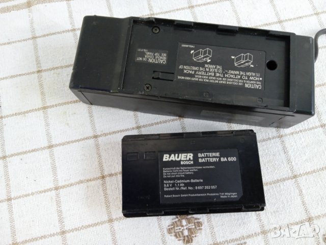 BAUER BOSCH BA600 Батерия и зарядно, снимка 1 - Батерии, зарядни - 37631249