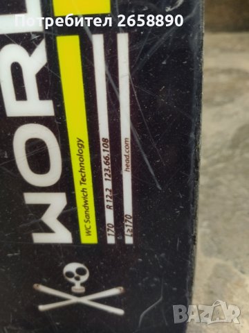 Head World Cup Rebels 170, снимка 2 - Зимни спортове - 43051277