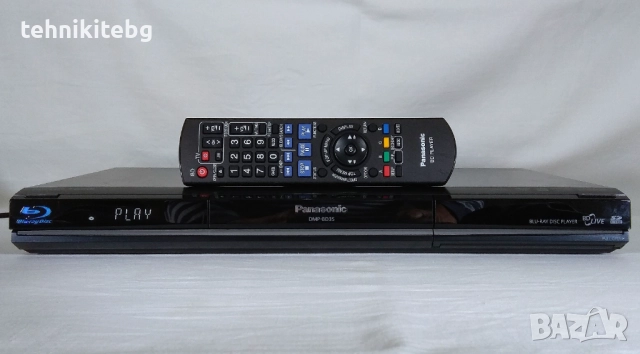 ⭐⭐⭐ Panasonic DMP-BD35 ⭐⭐⭐ Blu-Ray/DVD/CD/MP3 плеър със SD карточетец и LAN