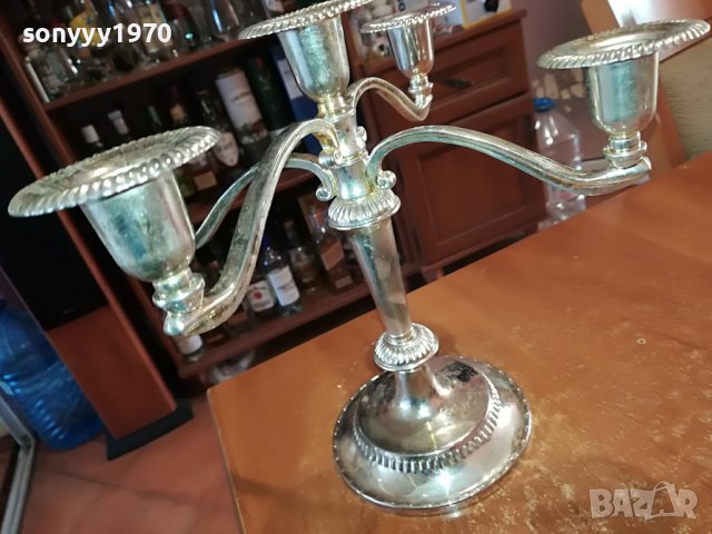 СВЕЩНИК ЗА 5 СВЕЩИ 2803231648, снимка 4 - Антикварни и старинни предмети - 40169135