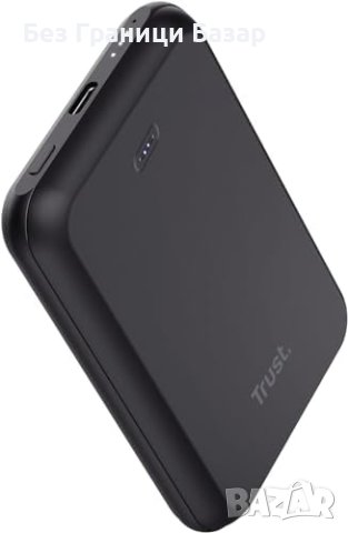 Нов Магнитен Trust Power Bank Зарядно устройство 5000 mAh, снимка 1 - Друга електроника - 43327456