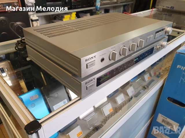  Усилвател SONY TA-AX2 + Тунер SONY ST-JX2L В отлично техническо и визуално състояние., снимка 6 - Ресийвъри, усилватели, смесителни пултове - 46261507