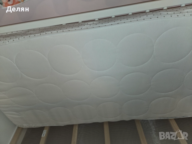 Детско креватче с матрак, снимка 6 - Бебешки легла и матраци - 51858095