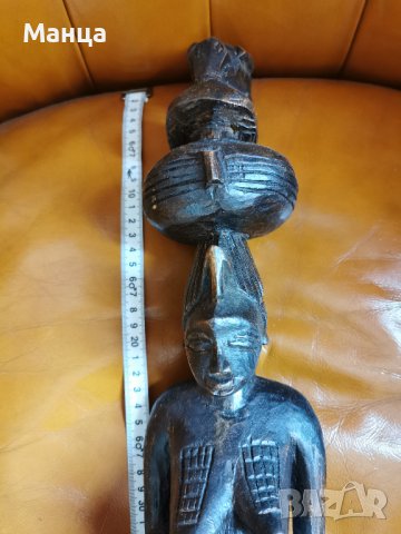 Африканска статуетка Сенуфо, снимка 2 - Антикварни и старинни предмети - 38931669