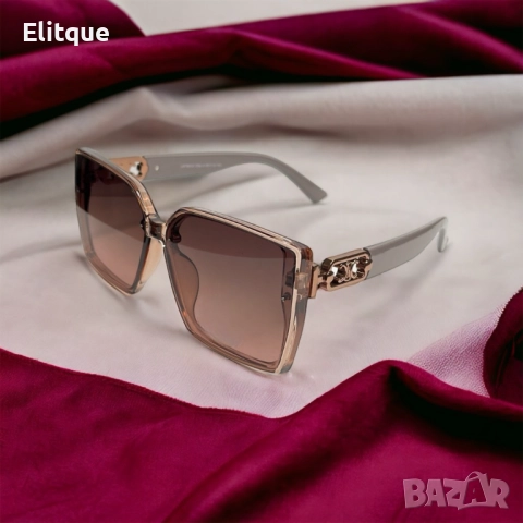 Модерни дамски слънчеви очила Super Golden Sun - луксозен дизайн YJZ111/YJZ112