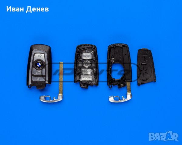 Кутийка ключ за Bmw / Бмв с 4 бутона F10 F20 F30 F40 X3 530i 535i, снимка 5 - Аксесоари и консумативи - 32300515