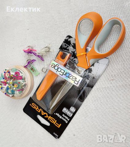 НОЖИЦА Fiskars Razor Edge голяма -- 21 см , снимка 2 - Други инструменти - 43849600