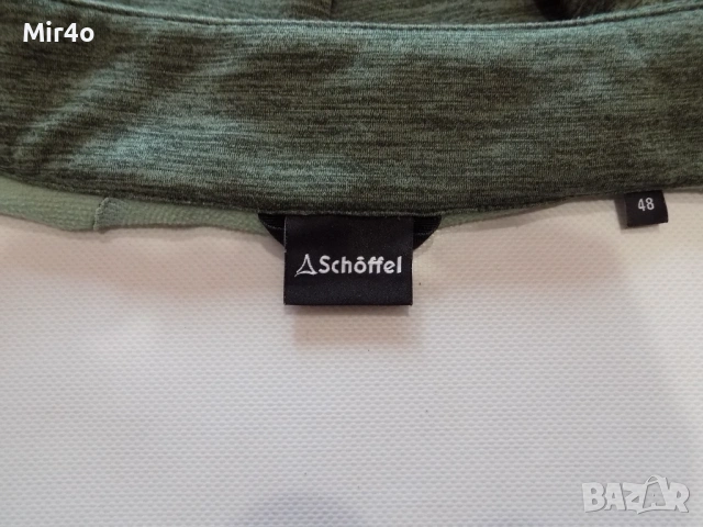 горнище schoffel яке худи суичър блуза фанела полар екип елек туризъм планина мъжко оригинално M, снимка 5 - Спортни дрехи, екипи - 49275705