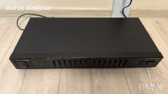 PIONEER GR 333 Стерео графичен еквалайзер 7 ленти Винтидж 1989, снимка 6 - Еквалайзери - 52927586