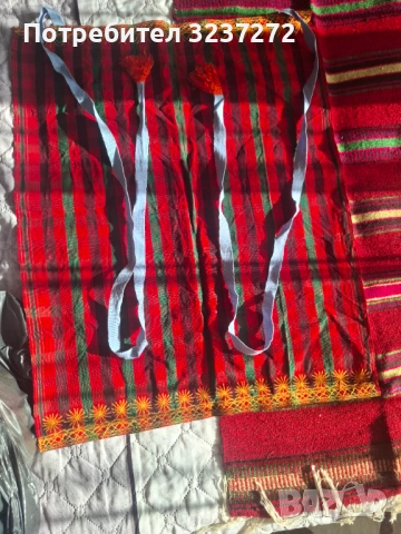 Автентична родопска престилка ( мендил)