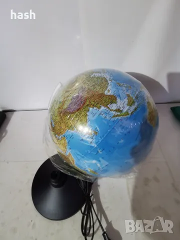 Географски глобус, Светещ, 30 см