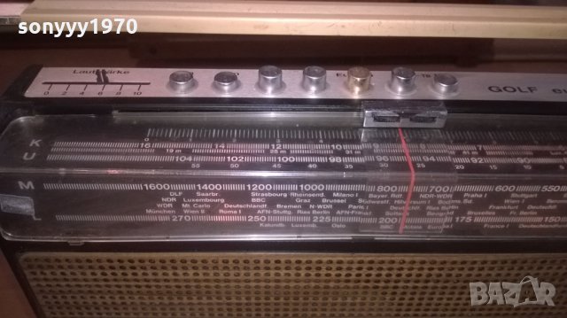 itt schaub-lorenz golf europa 103-made in germany-ВНОС ХОЛАНДИЯ, снимка 9 - Радиокасетофони, транзистори - 27856225